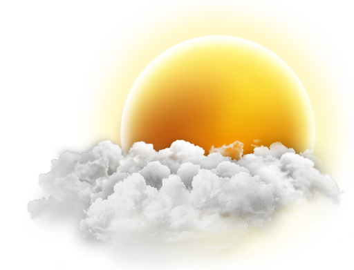 Het actuele weer in Oude Wetering is Half bewolkt